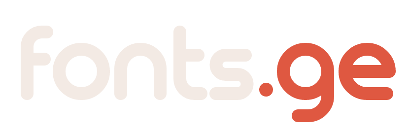 fonts.ge