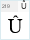 Chveulebrivi TD Bold: Û