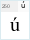 Chveulebrivi TD Bold: ú