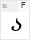 Academiury-ITV Bold Italic: F