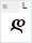 Academiury-ITV Bold Italic: L