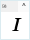 Academiury-ITV Bold Italic: ^