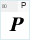 GeoDumba Italic: P