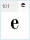GL Parizuli Bold Regular: e