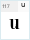 GL Parizuli Bold Regular: u