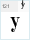 GL Parizuli Bold Regular: y
