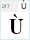 GL Parizuli Bold Regular: Ù