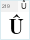 GL Parizuli Bold Regular: Û