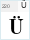 GL Parizuli Bold Regular: Ü