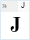 GL Parizuli Bold Regular: J