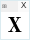 GL Parizuli Bold Regular: X